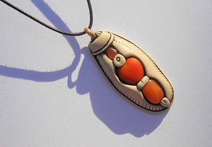 Carnelian Hand Made Pendant Necklace