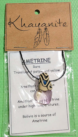 Ametrine Pendant Necklace