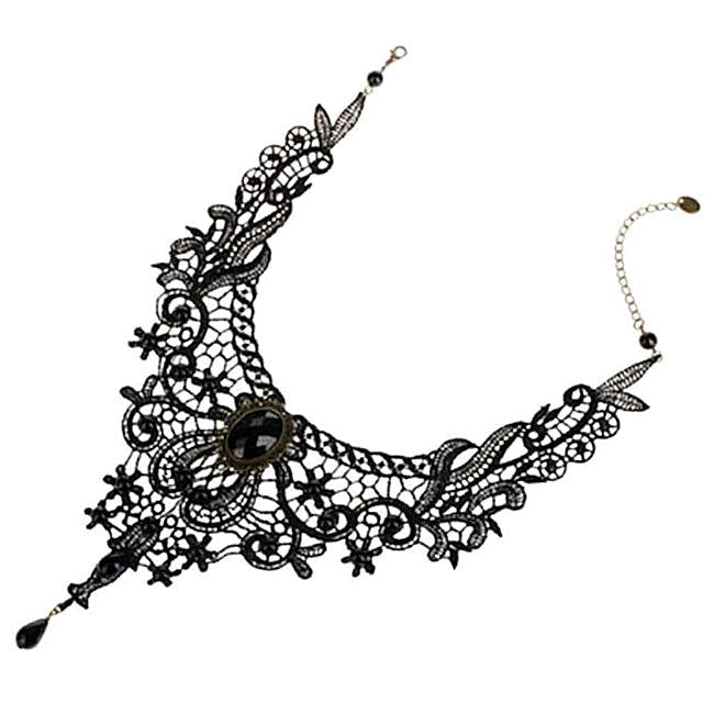Lace Necklace - Vintage Style - Gothic