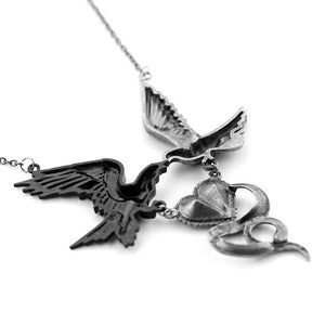 Two Birds Of Love Necklace