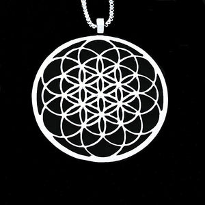Sacred Geometry Flower - Seed of Life Necklace