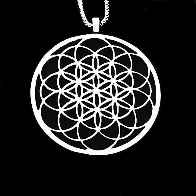 Sacred Geometry Flower - Seed of Life Necklace