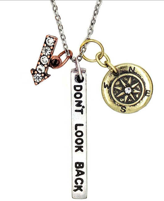 Don't look back necklace