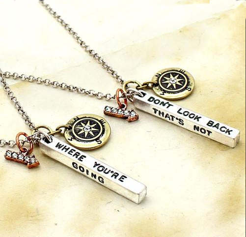 Don't look back necklace