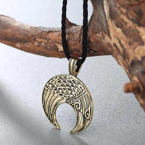 Crescent Moon Norse Slavic Necklace