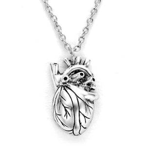 Anatomical Heart Shaped Necklace