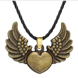 Heart With Wings Necklace