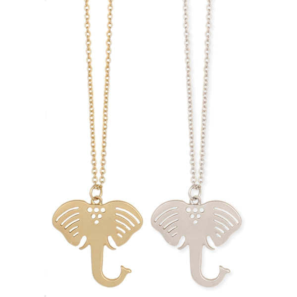 Elephant Spirit Animal Necklace