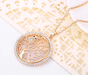 Tree of Life Owl Necklace