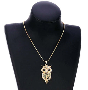 Owl Tree of life belly necklace