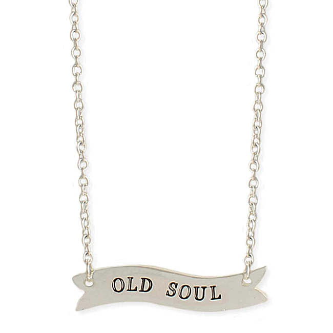 Old Soul Banner Necklace