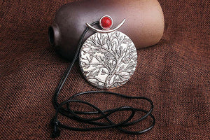 Tree Pendant Miao silver