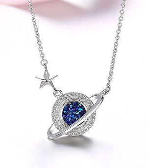 Sterling Silver celestial necklace