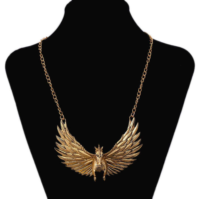 Winged Horse Necklace