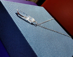 Sterling Silver quartz necklace