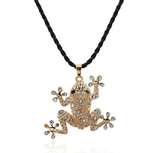 Frog Pendant Necklace