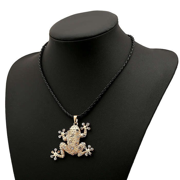 Frog Pendant Necklace
