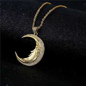 Moon Face necklace