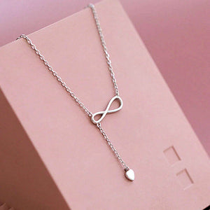 Sterling Silver infinity necklace