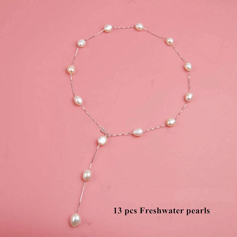 Sterling Silver and Fresh Water Pearl Necklace