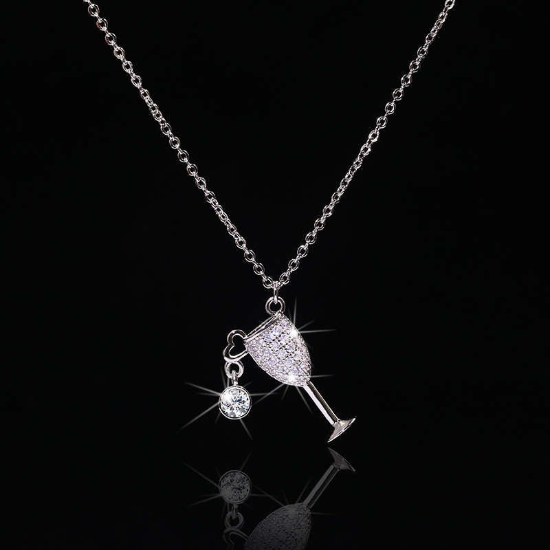 Wine Glass Necklace