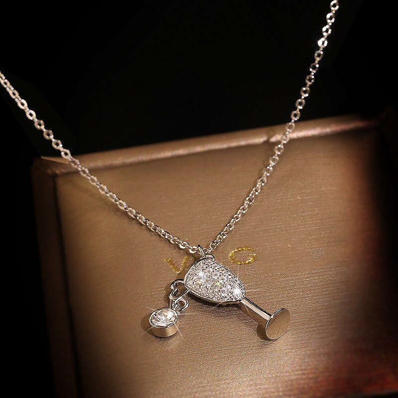 Wine Glass Necklace