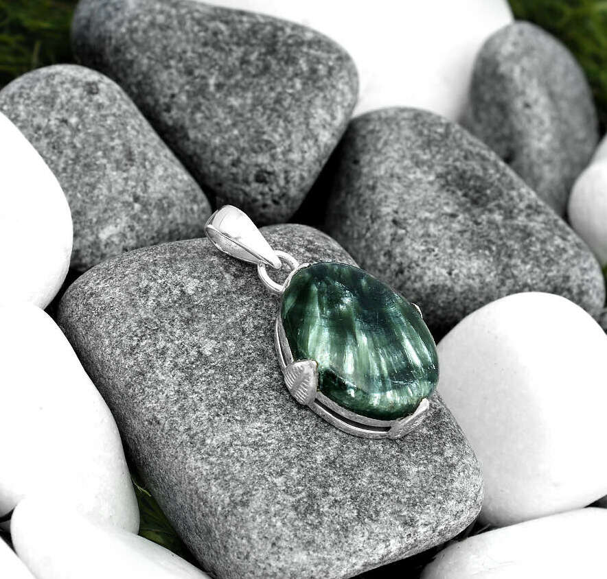 Seraphinite Pendant