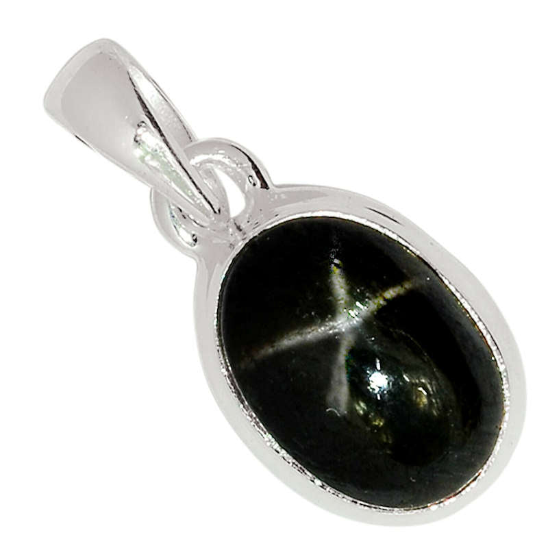 Star Diopside, Black Star Of India Pendant