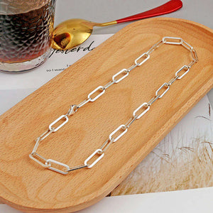 Sterling Silver link necklace