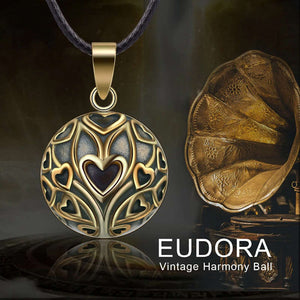 Vintage Heart Harmony Ball Necklace