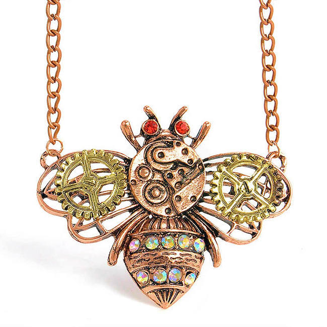 Steampunk Jewelry Bee