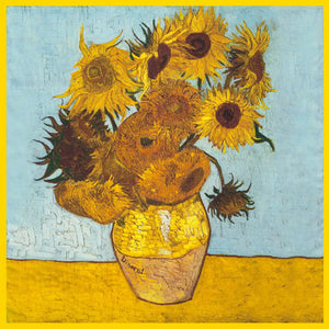 Van Gogh Sunflower Scarf